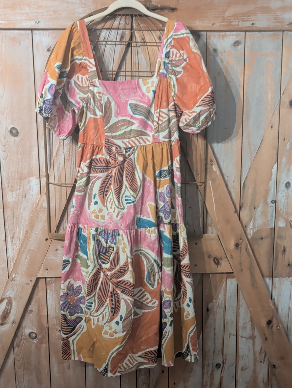 Gorgeous Crystal Sky Dress.     Size Large
